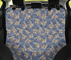 Baby Koala Pattern Print Pet Car Back Seat Cover