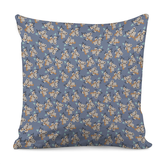 Baby Koala Pattern Print Pillow Cover