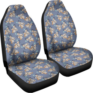 Baby Koala Pattern Print Universal Fit Car Seat Covers