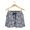 Baby Koala Pattern Print Women's Shorts