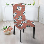 Baby Panda And Bamboo Pattern Print Dining Chair Slipcover