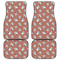 Baby Panda And Bamboo Pattern Print Front and Back Car Floor Mats