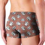 Baby Panda And Bamboo Pattern Print Men's Boxer Briefs