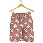 Baby Panda And Bamboo Pattern Print Men's Shorts