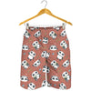 Baby Panda And Bamboo Pattern Print Men's Shorts