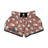 Baby Panda And Bamboo Pattern Print Muay Thai Boxing Shorts