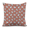 Baby Panda And Bamboo Pattern Print Pillow Cover