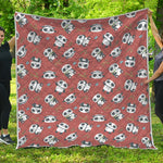 Baby Panda And Bamboo Pattern Print Quilt