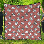 Baby Panda And Bamboo Pattern Print Quilt