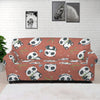 Baby Panda And Bamboo Pattern Print Sofa Cover