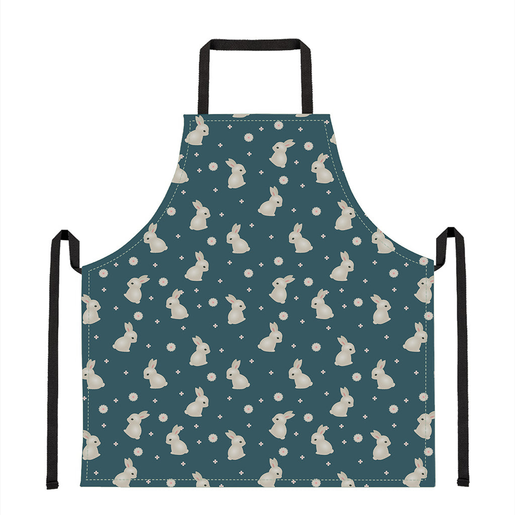 Baby Rabbit Pattern Print Apron