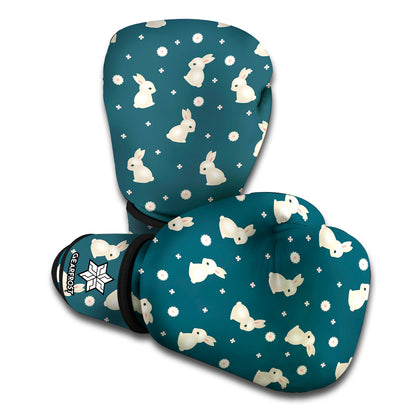 Baby Rabbit Pattern Print Boxing Gloves