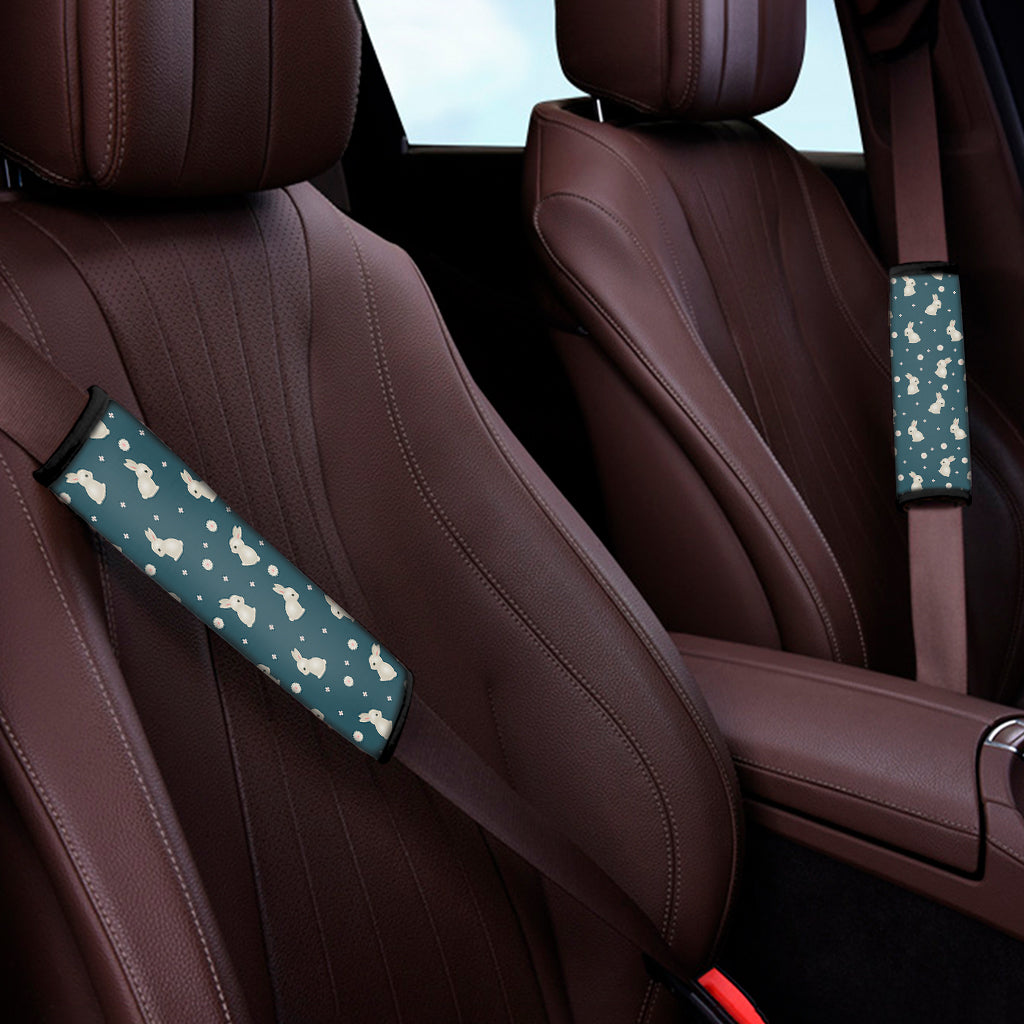 Baby Rabbit Pattern Print Car Seat Belt Covers