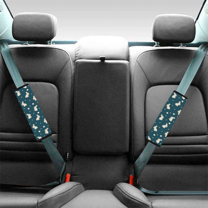 Baby Rabbit Pattern Print Car Seat Belt Covers