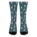 Baby Rabbit Pattern Print Crew Socks