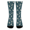 Baby Rabbit Pattern Print Crew Socks