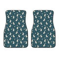 Baby Rabbit Pattern Print Front Car Floor Mats