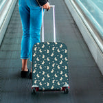 Baby Rabbit Pattern Print Luggage Cover