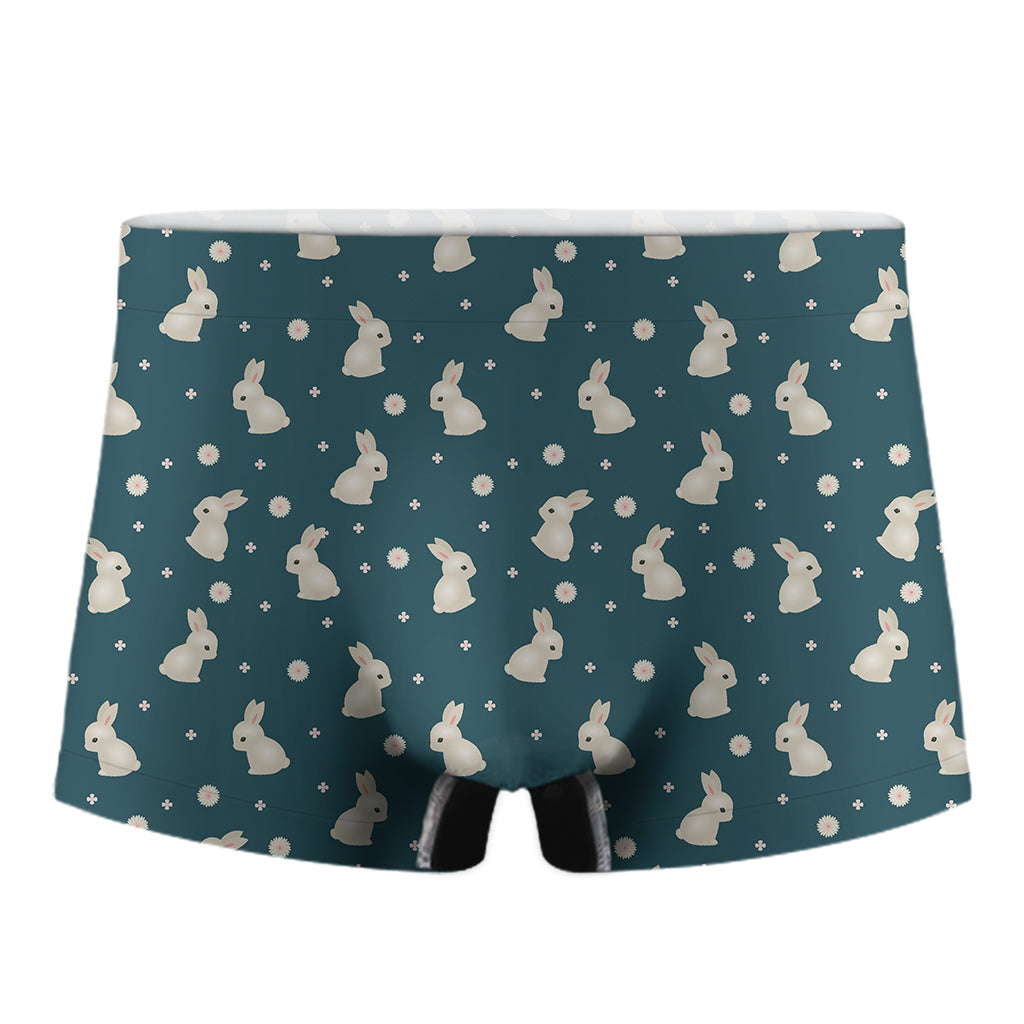 Baby Rabbit Pattern Print Men's Boxer Briefs