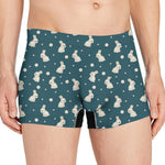 Baby Rabbit Pattern Print Men's Boxer Briefs