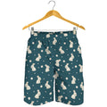 Baby Rabbit Pattern Print Men's Shorts