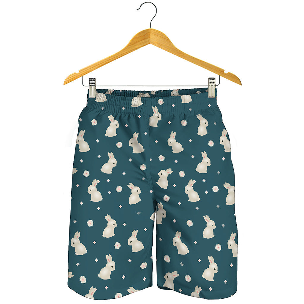 Baby Rabbit Pattern Print Men's Shorts