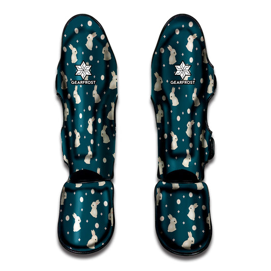 Baby Rabbit Pattern Print Muay Thai Shin Guard