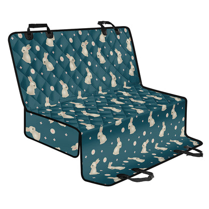 Baby Rabbit Pattern Print Pet Car Back Seat Cover