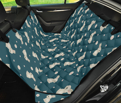 Baby Rabbit Pattern Print Pet Car Back Seat Cover