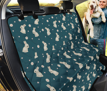 Baby Rabbit Pattern Print Pet Car Back Seat Cover