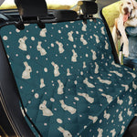 Baby Rabbit Pattern Print Pet Car Back Seat Cover