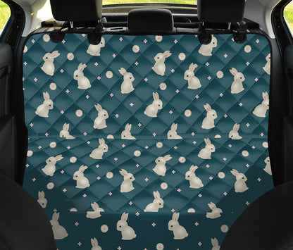 Baby Rabbit Pattern Print Pet Car Back Seat Cover