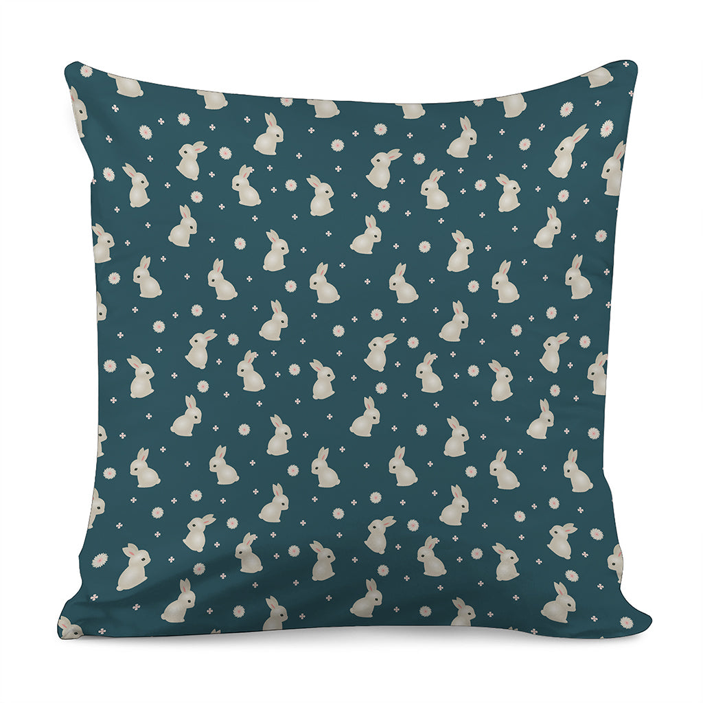 Baby Rabbit Pattern Print Pillow Cover