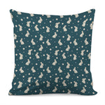 Baby Rabbit Pattern Print Pillow Cover