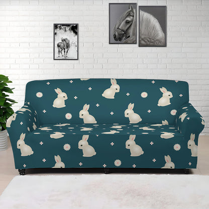 Baby Rabbit Pattern Print Sofa Cover