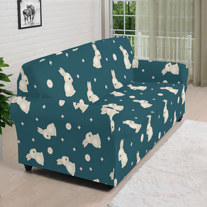 Baby Rabbit Pattern Print Sofa Cover