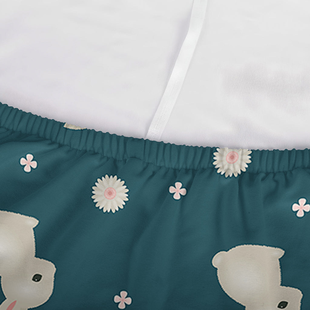Baby Rabbit Pattern Print Sofa Cover
