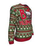 Bah Humpug Ugly Christmas Unisex Crewneck Sweatshirt GearFrost