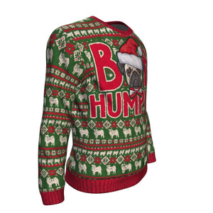 Bah Humpug Ugly Christmas Unisex Crewneck Sweatshirt GearFrost