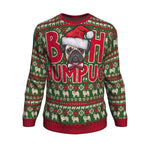 Bah Humpug Ugly Christmas Unisex Crewneck Sweatshirt GearFrost