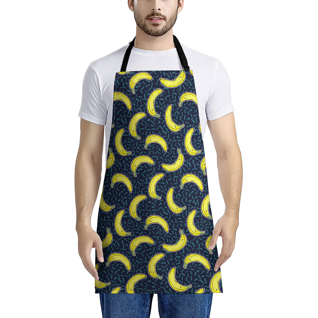 Banana Fruit Pattern Print Apron