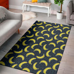 Banana Fruit Pattern Print Area Rug