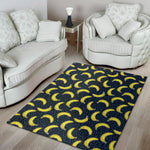 Banana Fruit Pattern Print Area Rug