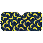 Banana Fruit Pattern Print Car Sun Shade