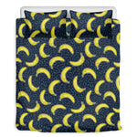 Banana Fruit Pattern Print Duvet Cover Bedding Set