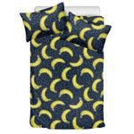 Banana Fruit Pattern Print Duvet Cover Bedding Set