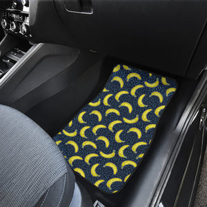 Banana Fruit Pattern Print Front and Back Car Floor Mats