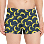 Banana Fruit Pattern Print Men's Boxer Briefs