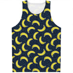 Banana Fruit Pattern Print Men's Tank Top