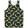 Banana Fruit Pattern Print Men's Tank Top